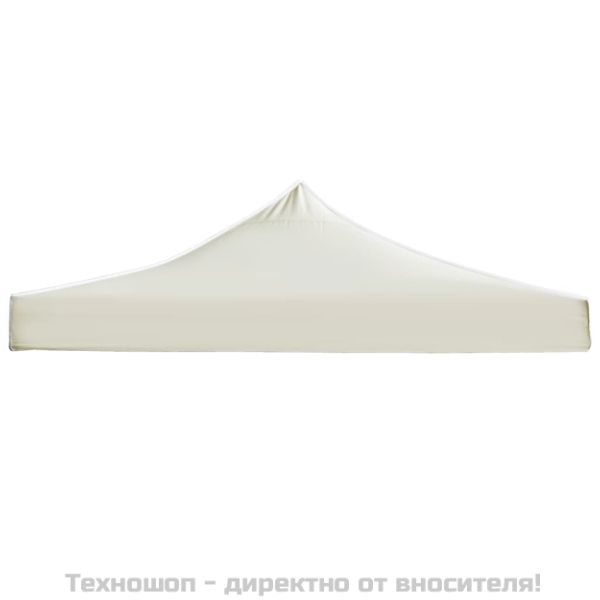 Покривало за парти шатра, 3х6 м, кремаво