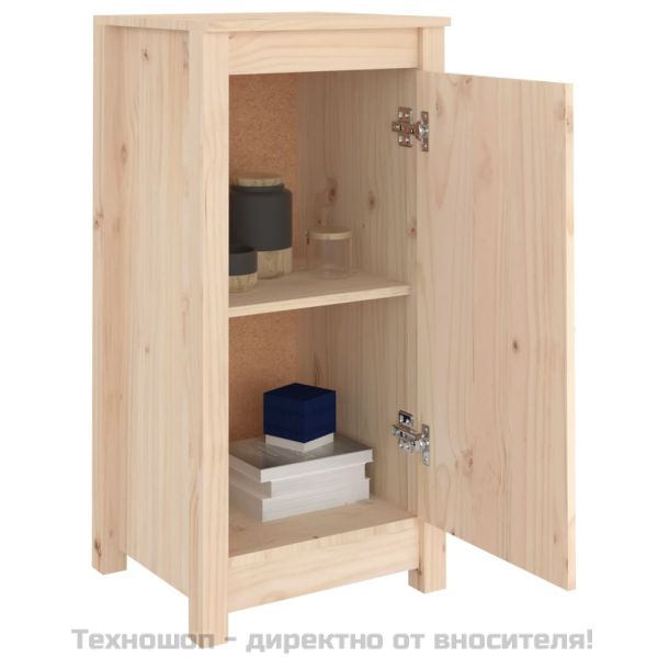 Сайдборди, 2 бр, 39x35x80 см, бор масив