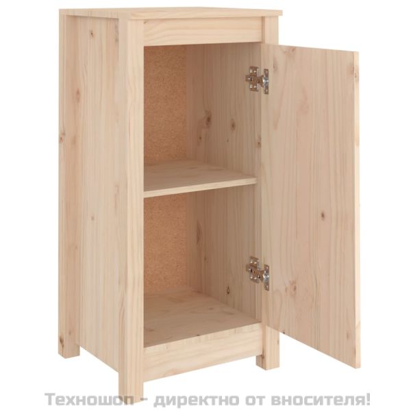 Сайдборди, 2 бр, 39x35x80 см, бор масив