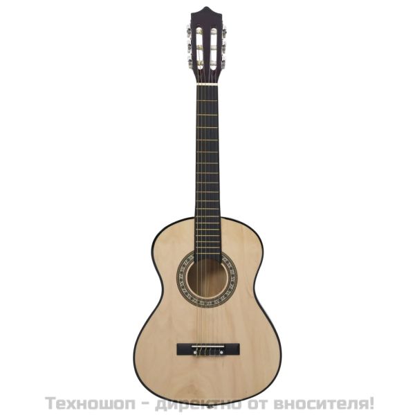 Класическа китара за начинаещи и деца, 1/2, 34", липово дърво