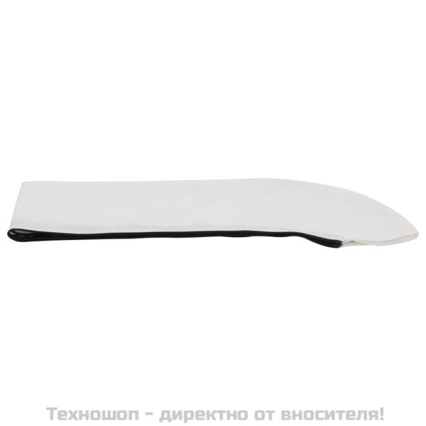 Тента за лодка, 3 дъги, бяла, 183x160x137 см