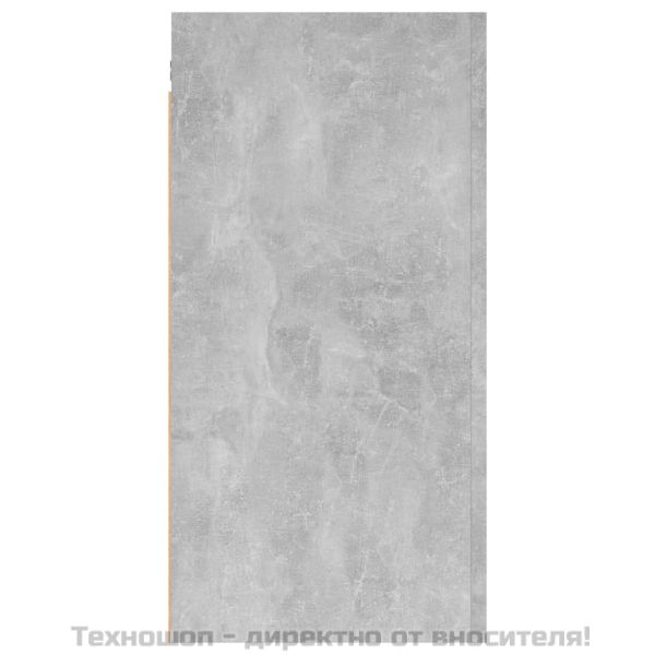 ТВ шкаф, бетонно сив, 30,5x30x60 см, инженерно дърво