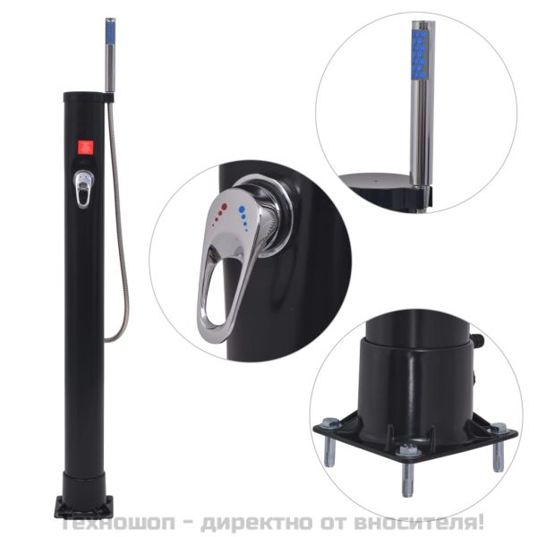 Соларен душ 8 л PVC стомана