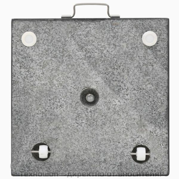 Основа за чадър, гранит, 28,5 кг, квадратна, черна