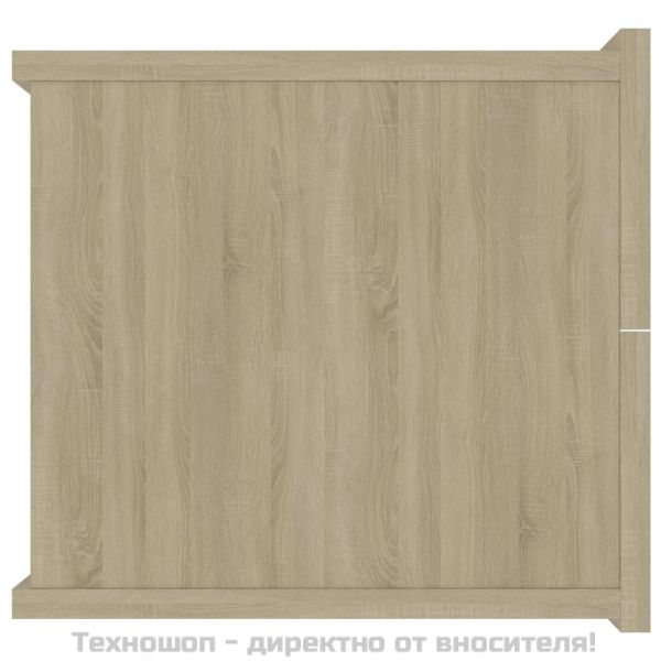 Нощни шкафчета, дъб сонома, 2 бр, 40x30x30 см, инженерно дърво