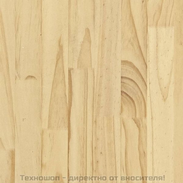 Страничен шкаф, 60x36x84 см, бор масив