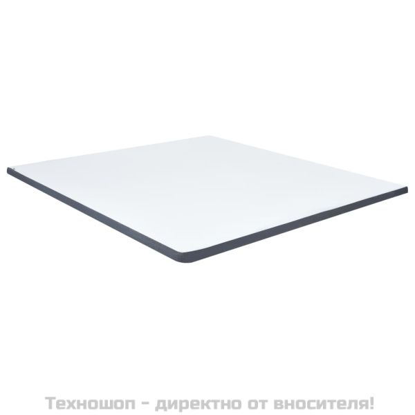 Топ матрак за боксспринг легло 200x180x5 см, със средна мекота