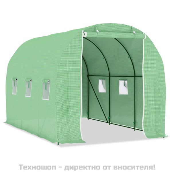 Оранжерия 6,86 м² 3,43x2x2 м