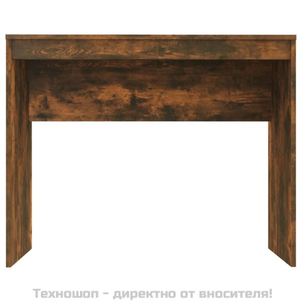 Бюро, опушен дъб, 90x40x72 см, инженерно дърво