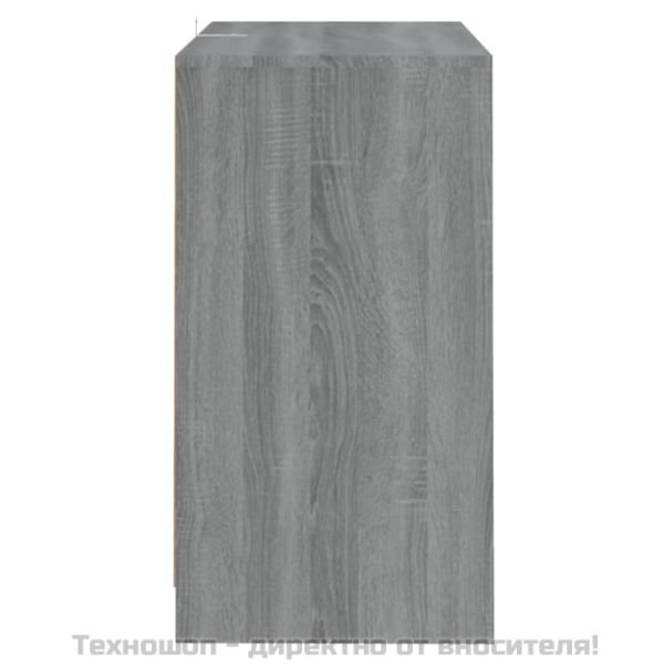 Сайдборд, сив сонома, 70x41x75 см, инженерно дърво