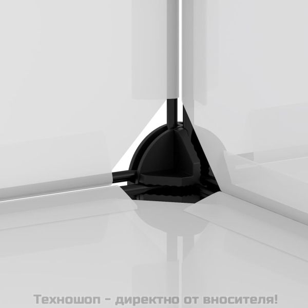 Етажерка за обувки, прозрачна, 84x31,5x93 см, PP