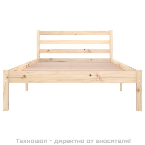 Рамка за легло, бор масив, 100х200 см