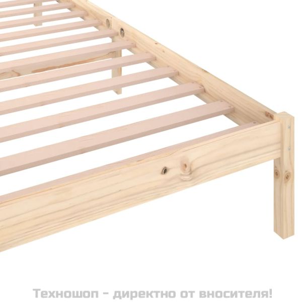 Рамка за легло, бор масив, 100х200 см