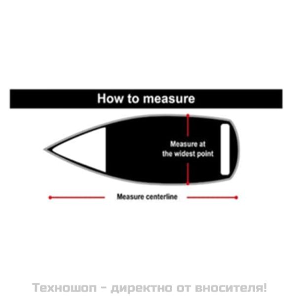 Покривало за лодка, синьо, 530x133x40 см