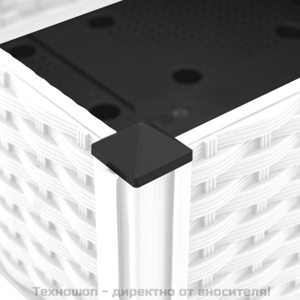 Повдигната леха, 120x40x23 см, полипропилен