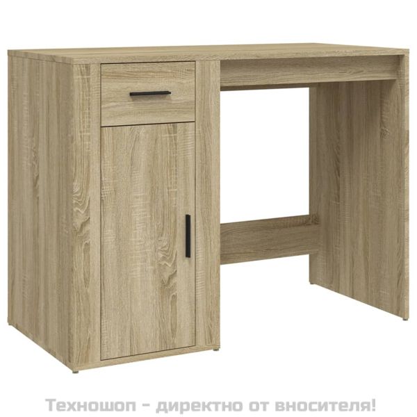 Бюро, дъб сонома, 100x49x75 см, инженерно дърво