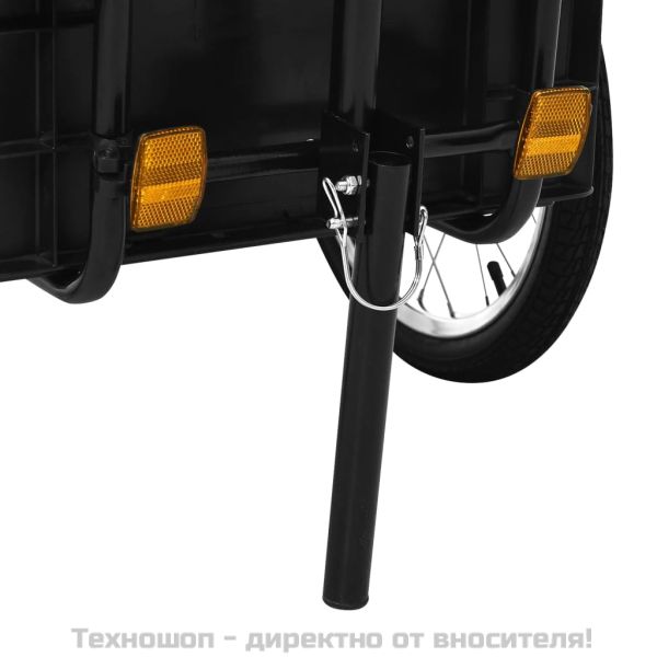 Ремарке/вагон за колело, 155x60x83 см, стомана, синьо