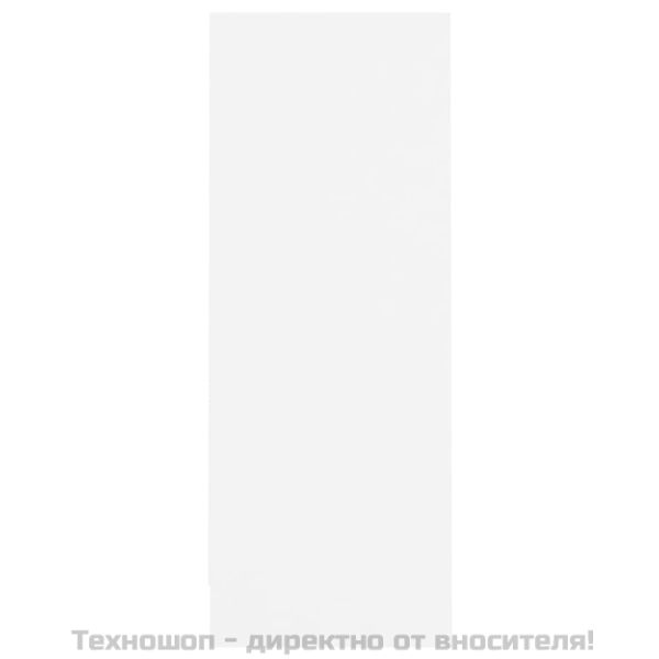 Шкаф за обувки, бял, 60x35x92 см, инженерно дърво