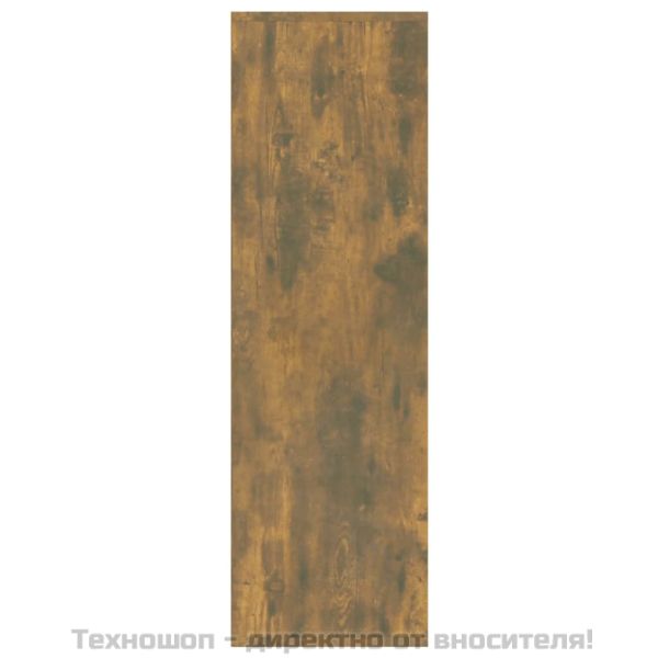 Библиотека, опушен дъб, 98x29x97,5 см