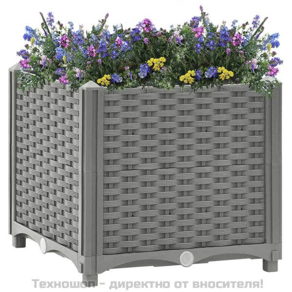 Повдигнато легло 40x40x38 см полипропилен