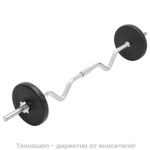 Комплект щанги и дъмбели 30 кг