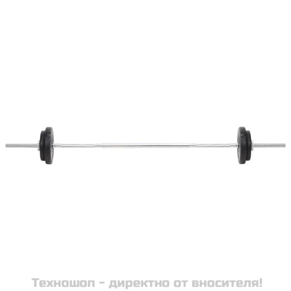 Комплект щанги и дъмбели 30 кг