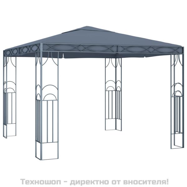 Шатра, 300х300 см, антрацит