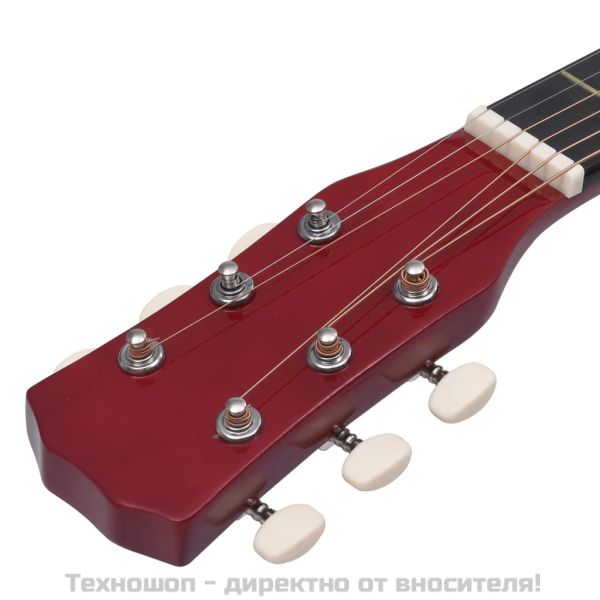 Уестърн акустична cutaway китара с 6 струни, 38", липово дърво