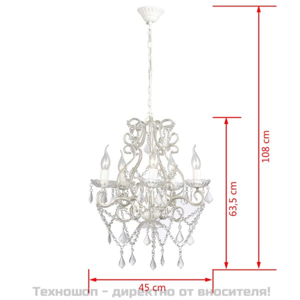 Полилей с 2800 кристала, Е14