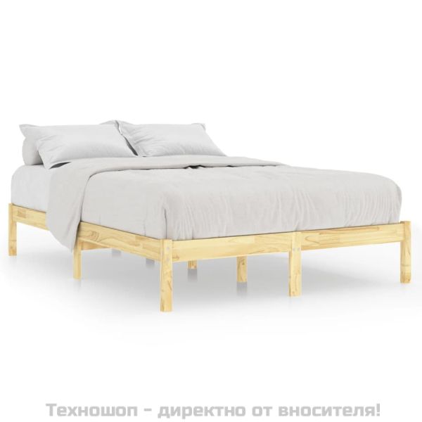 Рамка за легло, масивен бор, 120х200 см