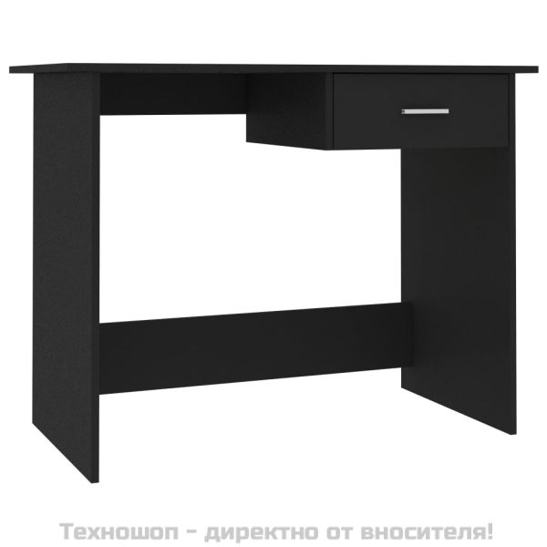 Бюро, черно, 100x50x76 см, ПДЧ