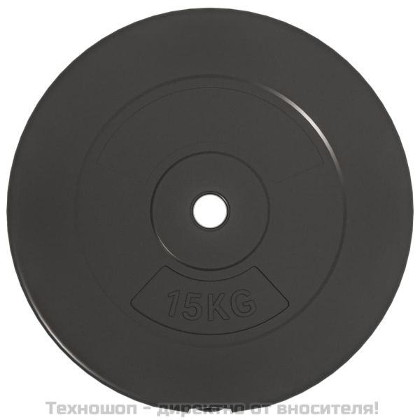 Плочи за тежести, 2 бр, 30 кг, цимент