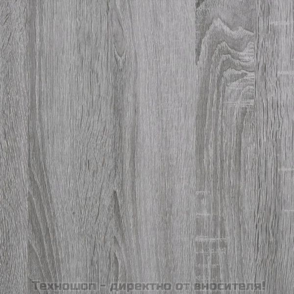 ТВ шкаф, сив сонома, 100x40x40 см, инженерно дърво