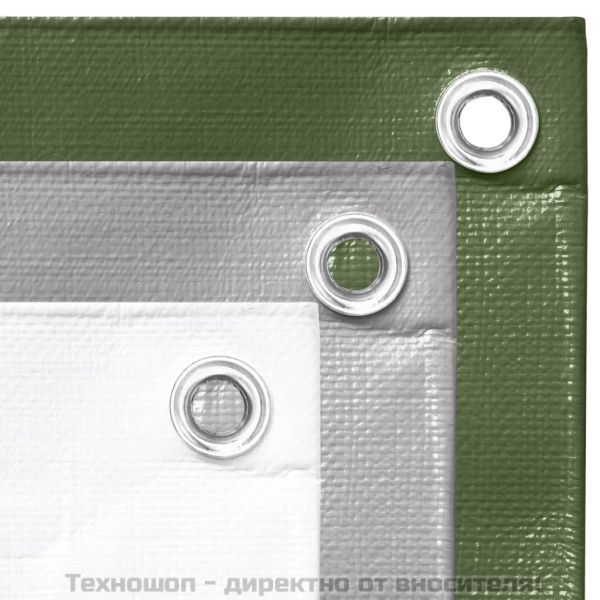 Брезент, 260 г/м², 2x3 м, сив, HDPE