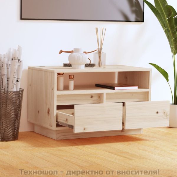 ТВ шкаф, 60x35x37 см, бор масив