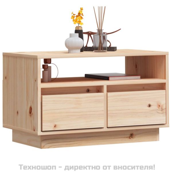 ТВ шкаф, 60x35x37 см, бор масив