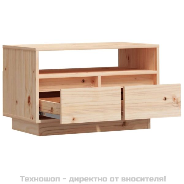 ТВ шкаф, 60x35x37 см, бор масив