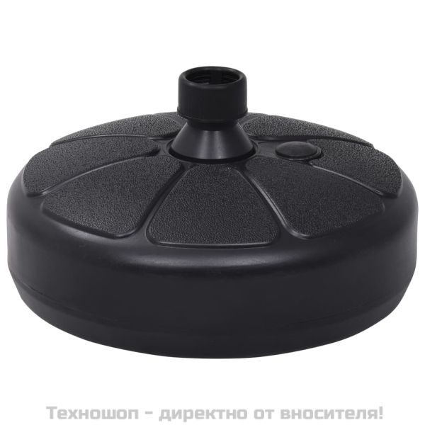 Основа за чадър, за пясък/вода, 15 л, черна