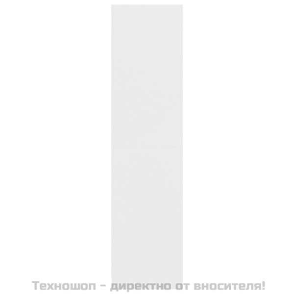 Гардероб, бял, 100x50x200 см, ПДЧ