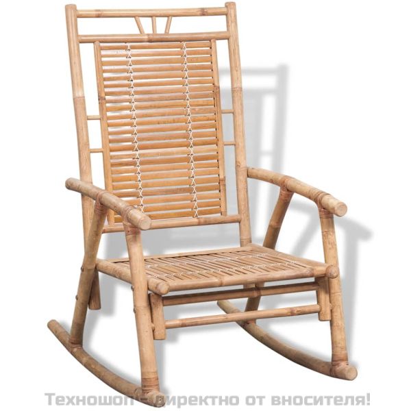 Люлеещ се стол, бамбук