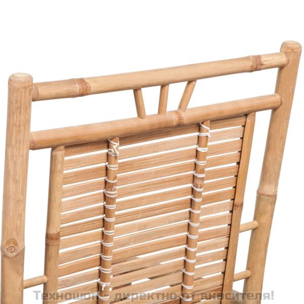 Люлеещ се стол, бамбук