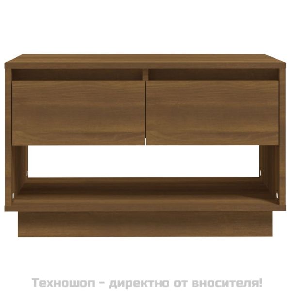 ТB шкаф, кафяв дъб, 70x41x44 см, инженерно дърво