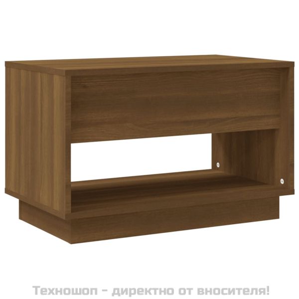 ТB шкаф, кафяв дъб, 70x41x44 см, инженерно дърво