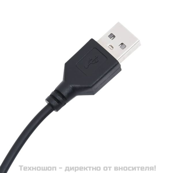Сайдборд с LED светлини, черен, 80x35x75 см