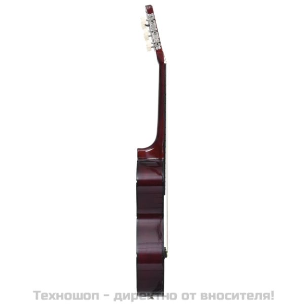 Комплект класическа китара за начинаещи от 12 части, 4/4, 39"