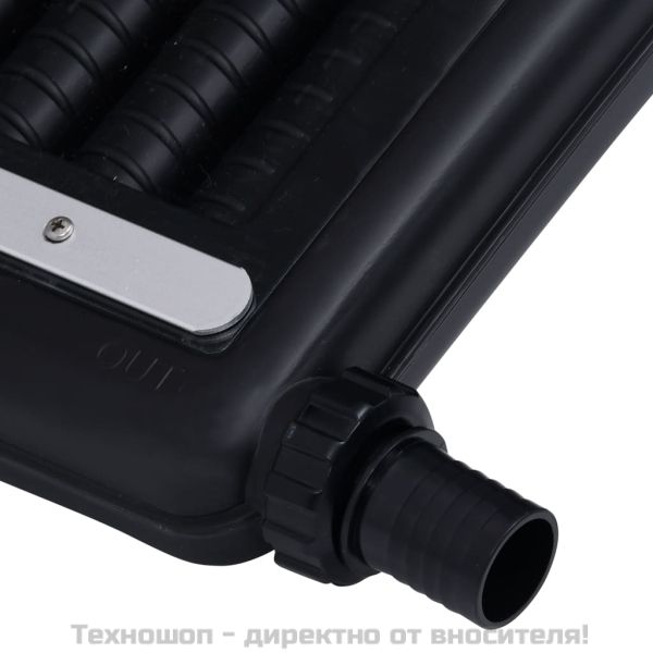 Извит соларен панел за отопление на басейн, 110x65 см