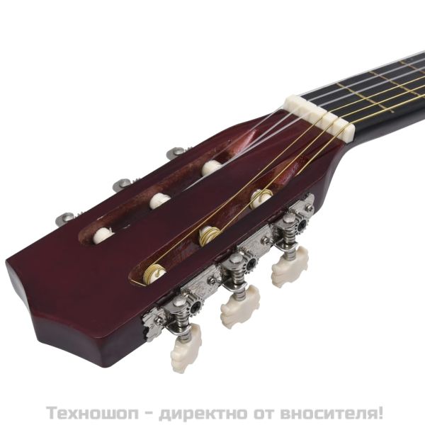 Класическа китара за начинаещи, 4/4, 39", липово дърво