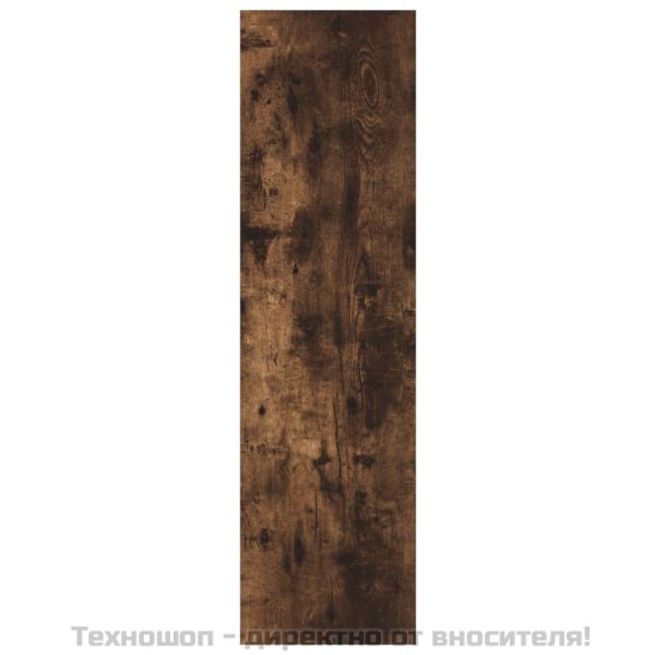 Стенен ТВ шкаф, опушен дъб, 30,5x30x110 см