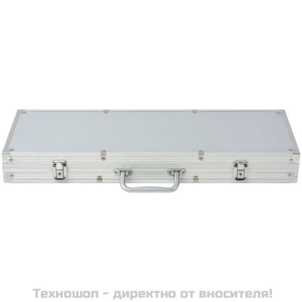 Покер комплект с 500 чипа, алуминий