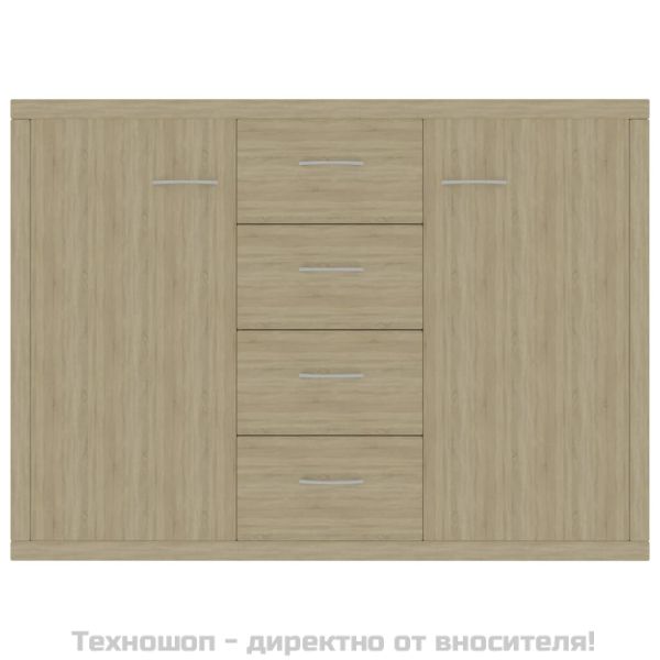 Бюфет, дъб сонома, 88x30x65 см, инженерно дърво